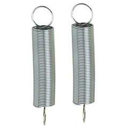 CENTURY SPRING 6.5 in. Extension Springs .63 in. OD, 2PK C-243